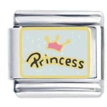 Princess Crown - Daisy Charms Compatible with Italian Modular charm bracelets