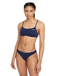 Nike Bikini Racerback Bikini Set Marque femme, Bleu marine (Midnight Navy), Taille XXL