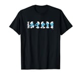 The Smurfs Character Actions Montage T-Shirt