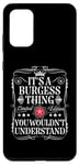 Coque pour Galaxy S20+ Le nom de Burgess est un nom de Burgess que vous ne comprendriez pas