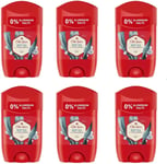 Old Spice Deep Sea Deodorant Stick For Men 50 ml, 48H Fresh, Pack of 6