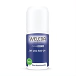 Weleda pour Hommes 24 Heures Roll-On Déodorant Sans Aluminium Sels Naturel 50 ML