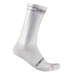 Castelli Fast Feet 3 Aero Socks - SS25 White / S/M