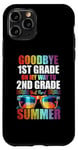 Coque pour iPhone 11 Pro Adieu la 1re année de remise des diplômes à la 2e année d'été