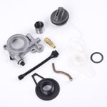 Kit d'engrenage à vis sans fin pour ligne de pompe à huile,Husqvarna ino 2XP,503,365,371,385,390,362,570,575,385XP,576,390XP,390,570XP,570,52,13-01,9 pièces