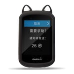 Coque En Silicone Et Housse De Protection D'écran Pour Garmin Edge 830,Étui De Qualité Pour Ordinateur Gps Garmin Edge 830,Vélo Générique Cat Ear - Type 830 Black