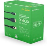 Câbles Optimisé, Compatible Xbox Series X/S | 8k Hdmi 2.1 Hdr Noir Câble 8k 60hz/4k 120hz | Câble Ethernt Spr Haute Vitesse Cat 7 | Câble De Charge Rapide (Usb A Vs Usb C)