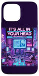 iPhone 13 Pro Max It's All In Your Head Cyberpunk Japanese Vaporwave Aesthetic Case