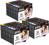 29XL Cartouche d'encre Compatible Remplacement pour Epson 29 XL pour Epson XP-255 XP-247 XP-355 XP-235 XP-245 XP-442 XP-445 XP-455 XP-452 XP-435 XP-345 XP-352 XP-342 XP-332 XP-432 XP-257 XP-335