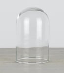 Vintage Look Small Glass Display Dome Height 10 cm