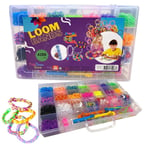 Loom band startkit på 4200 delar - Gör dina egna armband!