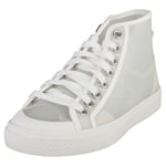 adidas Nizza High Womens White Fashion Trainers - 5 UK