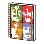 The Beatles A5 Notebook Note Book Notes Journal Jotter Notepad College Cool