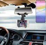 Car rear view mirror bracket for Vivo Y37m 5G Smartphone Holder mount