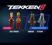 TEKKEN 8 - Pre-order Bonus: Paul Pheonix Set + Mokujin & Tetsujin Skins DLC EU PS5 (Digital nedlasting)