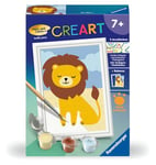 Ravensburger CreArt 23985 Peinture par numéros Petit Lion à partir de 7 Ans