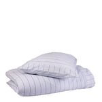 Home by Ilse Jacobsen - Bedding Collection dynetrekk 140x220+63x60 cm powder blue stripes