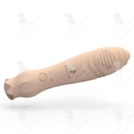 LCC® Kvinnlig massagestav silikonvibratorglassform silikonvibrator mörk khaki erotisk massagestav