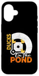 iPhone 16 Ducks on the Pond Baseball Field Softball Saying Graphic Case