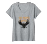 Womens Game of Thrones Nights Watch Eagle V-Neck T-Shirt