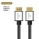 4K HDMI 2.0 3m (9.84 ft) Câble HDMI 2.1, 8K 60Hz 4K 120Hz 48Gbps, HDR10 + Vidéo HDMI2.1 pour TV box PS5 ""Nipseyteko