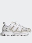 adidas Originals Hyperturf Shoes, White/Grey/Silver, Size 12.5, Men