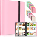 432 Pochettes Mini Album Photo Pour Instax Mini 7S 7+ 8 8+ 9 11 12 25 26 50S 70 90 Film Instant Camera & Name Card (Rose)