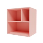 Montana - Montana Mini 1302 - Module With Shelves - Ruby - Hyllsystem - Peter J. Lassen - Rosa - MDF