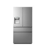 Hisense 560 Litre French Style American Fridge Freezer - Stainless Ste