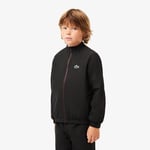 Lacoste Survêtement Tennis taffetas diamanté Taille 6 ans Noir/bordeaux