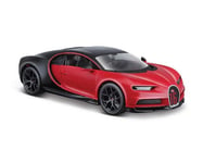 1:24 Bugatti Chiron Sport by Maisto in Red and Black 31524 Model Car