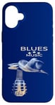 Coque pour iPhone 16 Plus Guitare acoustique Blues Musique