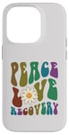 iPhone 14 Pro Groovy PEACE LOVE RECOVERY Therapy Clean Sober NA Nurse Case