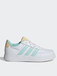 adidas Sportswear Kid's Breaknet 2.0 Trainers - White, White, Size 2 Older