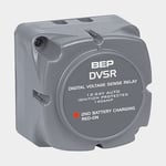 BEP Marine Skiljerelä DVSR, 12 - 24 V, 140 A, med anslutning för 2 batterier