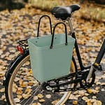 Hinza recycled plastic cykelväska hög olivgrön