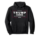 Trump JD Vance VP Make America Great Once Again! MAGA 2024 Pullover Hoodie