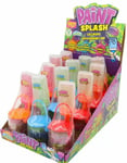 12 stk Paint Splash - Kjærligheter med Sorbet Dip i Assorterte Smaker - Hel Eske 468 gram