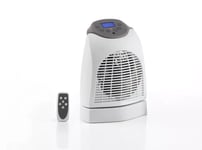 Fan Heater 2000W Portable Hot Warm Air Upright Overheat With  with LCD & Remote