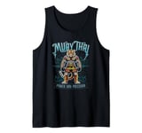 Thai Boxing Power and Precision - Muay Thai and Tiger Tank Top