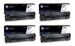 HP 207A Black Cyan Magenta & Yellow Toner For LaserJet Pro M283fdn Printers