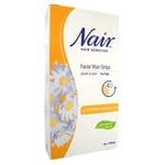 NAIR HAIR REMOVAL FACIAL STRIPS 10+2 - 1