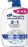 Head And Shoulders Anti-Dandruff Shampoo 2in1 Classic Clean 900ml, Pump