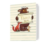 Thank You Card The Gruffalo Thank You Teacher Card The Gruffalo's Child Card