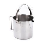 New Camping Kettle Stainless Steel Heat‑Resistant Anticorrosion Durable St