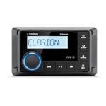 CLARION CMM-10i - DAB+ m/blåtann, 4x25W, 2 soner, USB, IP66