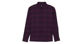 Chemise manches longues fox survivalist femme noir violet