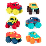 B. Toys Mini Monster Truck Lekebilsett 6stk - Thunder Monster