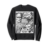 Vintage Horrorfest Movie Poster Terror Old Time Halloween Sweatshirt