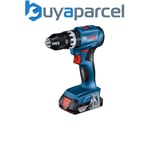 Bosch 06019K3371 GSB 18V-45 Professional Combi Drill 18V 2 x 2.0Ah Li-ion